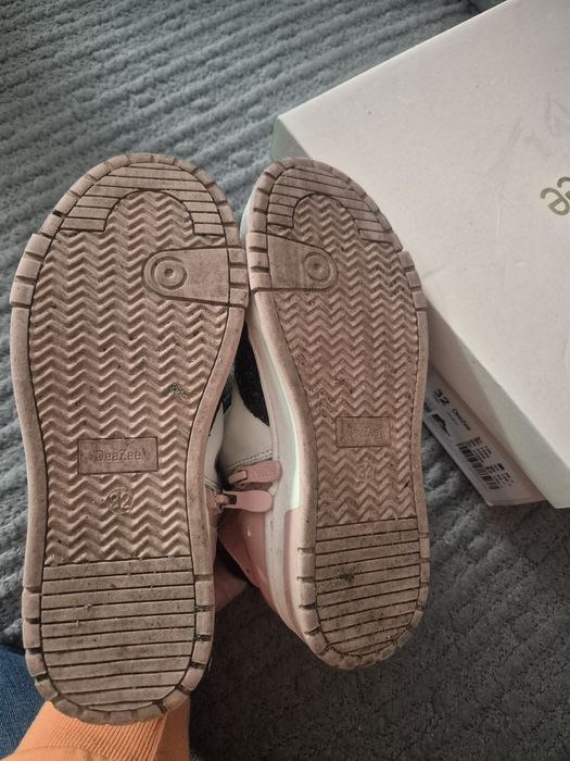 Buty za kostkę dziewczęce rozmiar 32