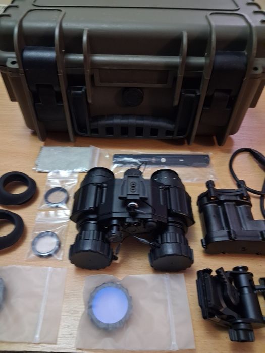 Ночник Бинокуляр  PVS 31 ген3, Белый Фосфор