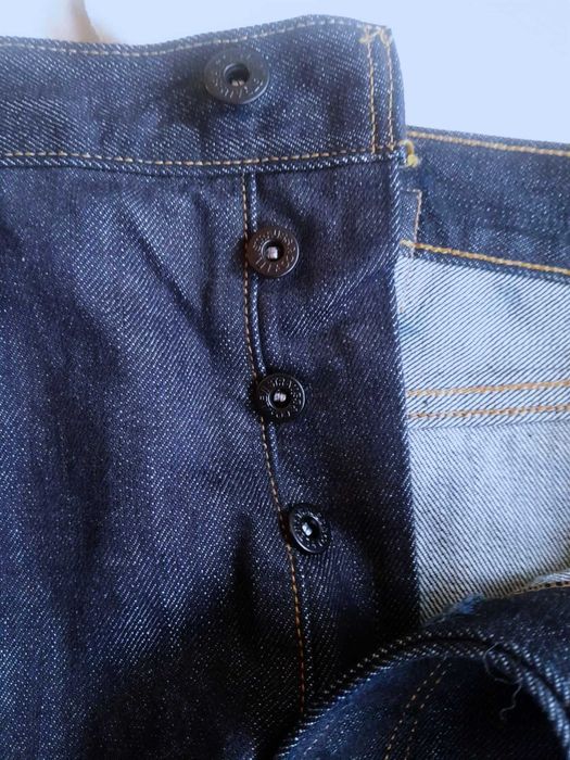 Jeans Levis 201 z szelkami. Unikat. Nowe.