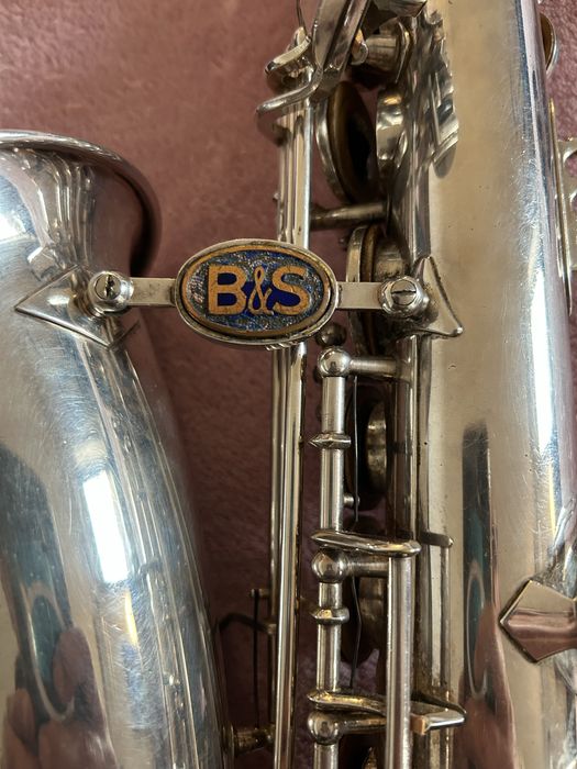 Saxofone alto B&S Blue Label da antiga alemanha de leste