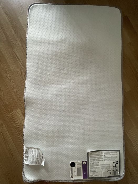 Tapete liso de pelo 60X110 cm creme
