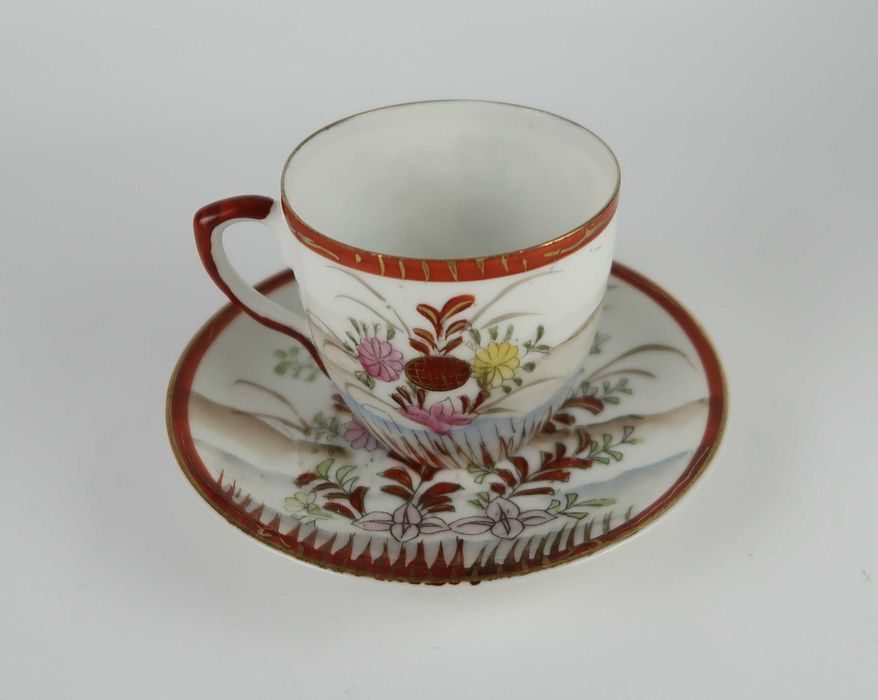 Chávenas de café Vista Alegre Séc. XIX / XX, cada par