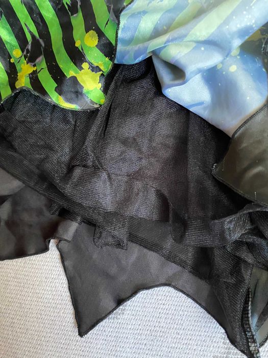 Сукня клоун, клоунесса, джокер, арлекин 7-8 р, 122-128 см