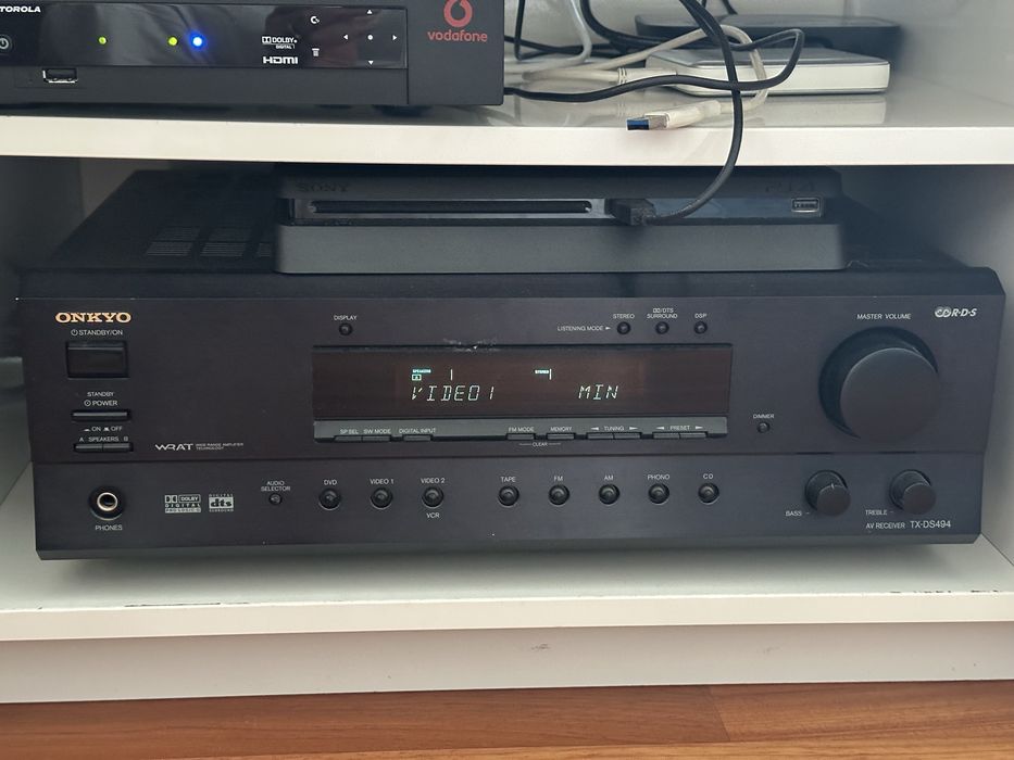 AV Receiver Onkyo TX- DS494 Dolby 5.1