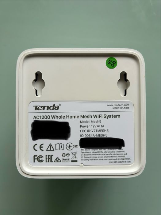 Tenda Nova MW5c Sistema WiFi Mesh AC1200