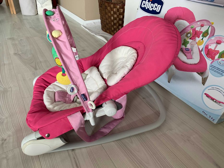 Espreguiçadeira Chicco - cor-de-rosa