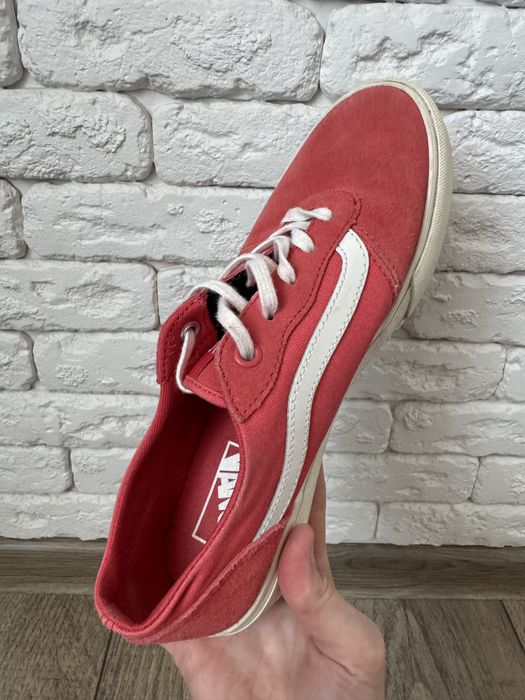 Червоні кеди Vans, 37 розмір