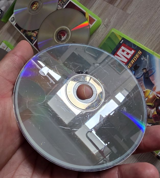 7x Gry Xbox 360 Cars NFS Prostreet Pure Batman Indiana J Marvel Kung F