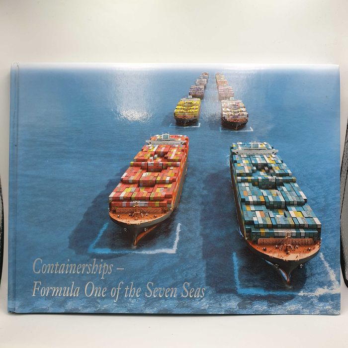 Livro - Container Ships, Formula One of The Seven Seas - Ref-SD