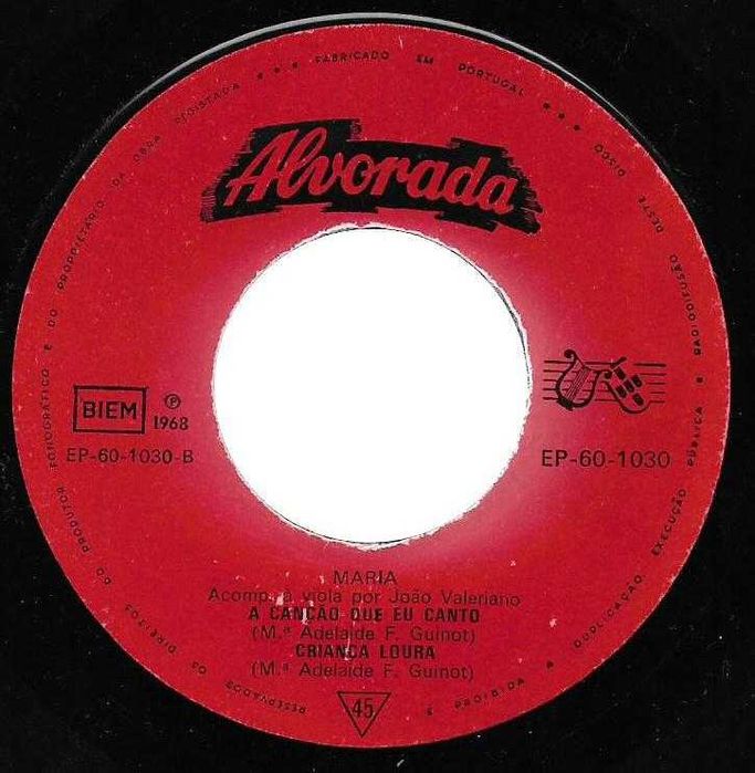 Maria (Guinot) - - - - - La Mère Sans Enfant - - - - - EP