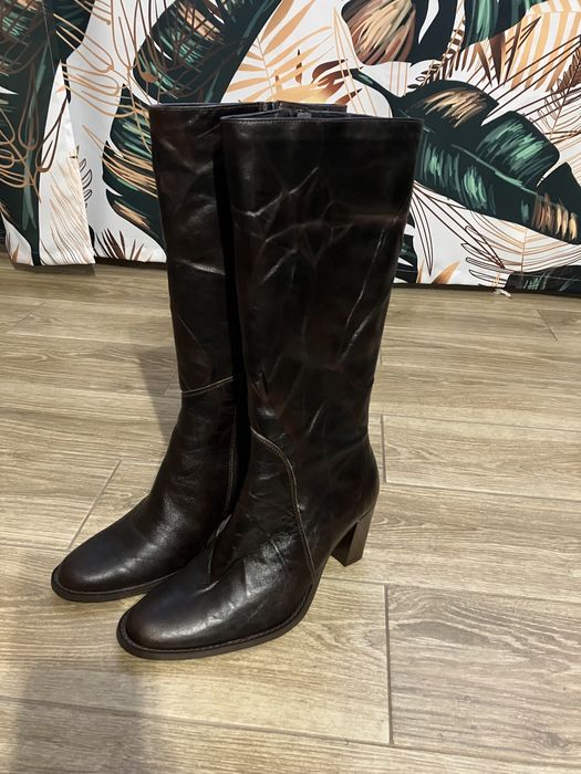 Kozaki damskie roz 36