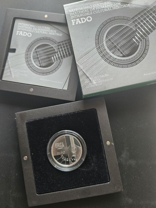 Moedas Prata Proof "O Fado"