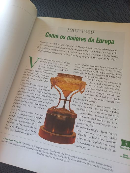 livro sporting clube