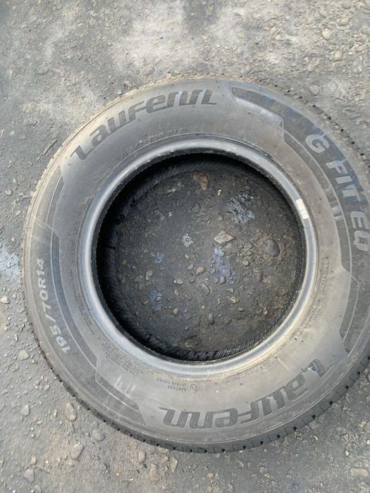 Шини 195/70 R14 пара Laufenn 2023p літо 7мм