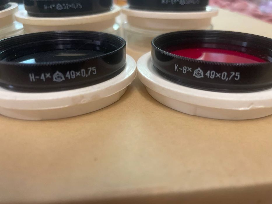 Светофильтры-55мм,49мм,в ассортименте!