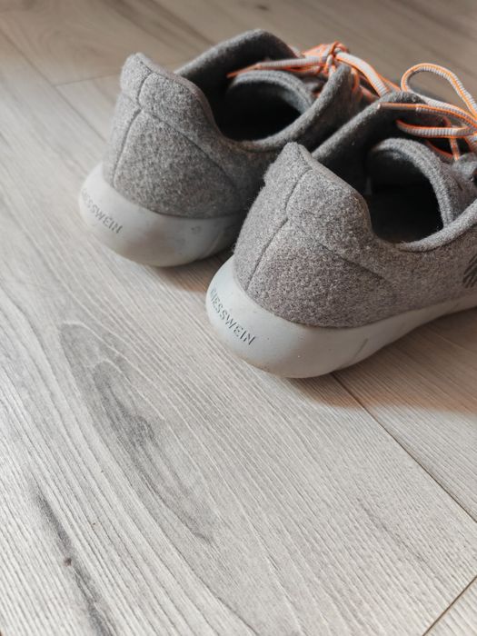 Super model butów biegowych z wełny merino Giesswein Merino Runners 46