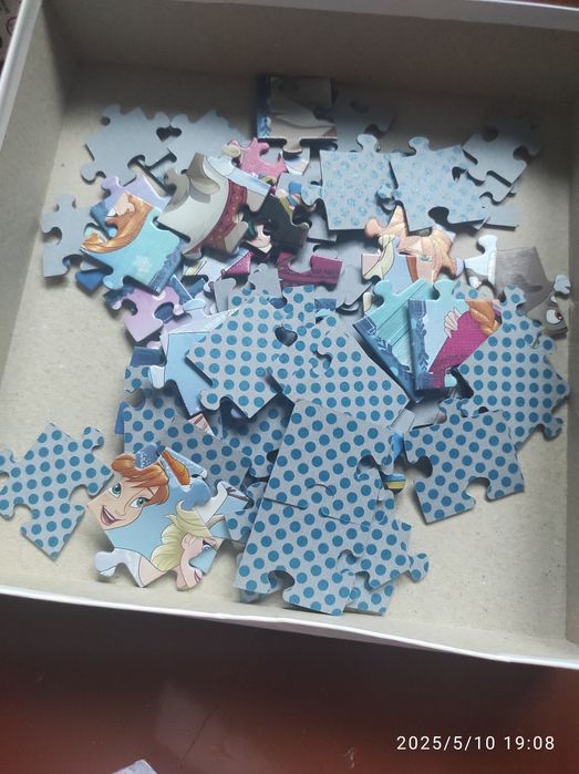 Kraina Lodu, puzzle 2w1