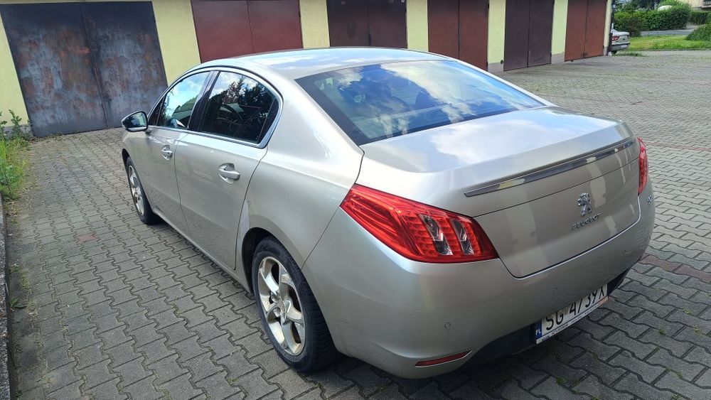 Peugeot 508 sedan. Salon Polska