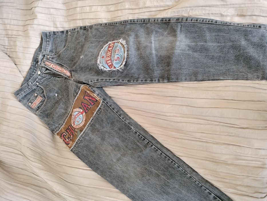 Spodnie jeans.vintage chewan.starocie