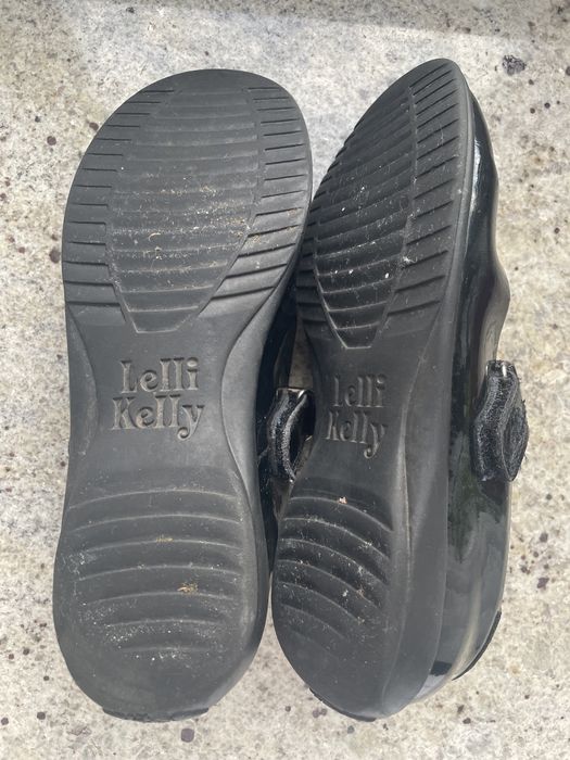 Balerinki Lakierki Skórzane Czarne Lelli Kelly r.33