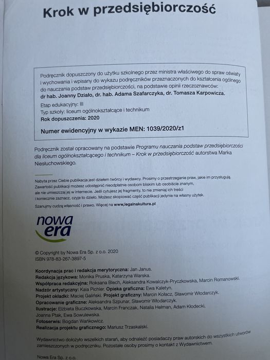 „Krok w przedsiębiorczość”