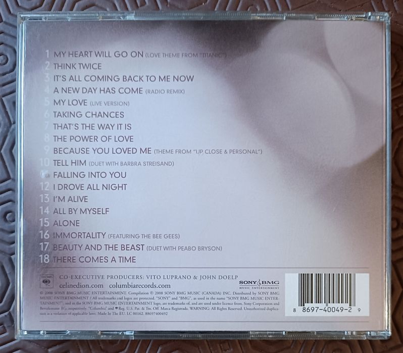 CD - Celine Dion