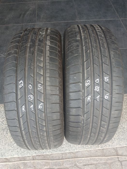 2 pneus 205 55 r16 Esa + Tecar