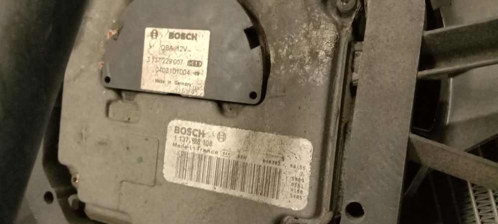 wentylator chłodnic chłodnice 2.2 mercedes w211 03
