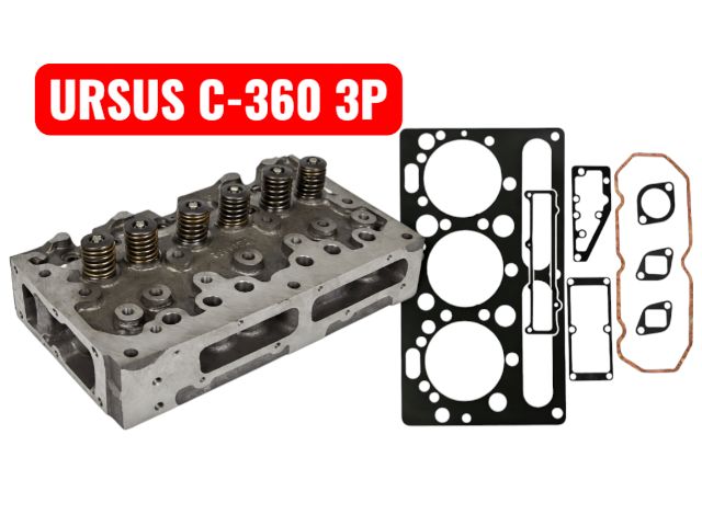 URSUS C-360 3P Głowica Nowa Kompletna z zestawem Niemieckich Uszczelek
