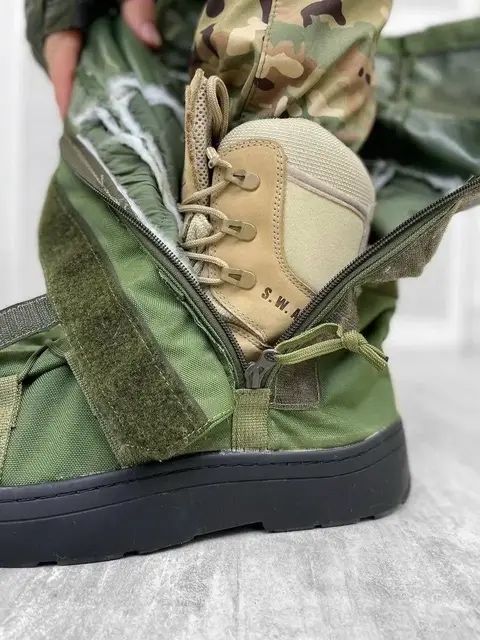 Продам !!!Бахіли військові!!!оливкові,нові!зсу!!