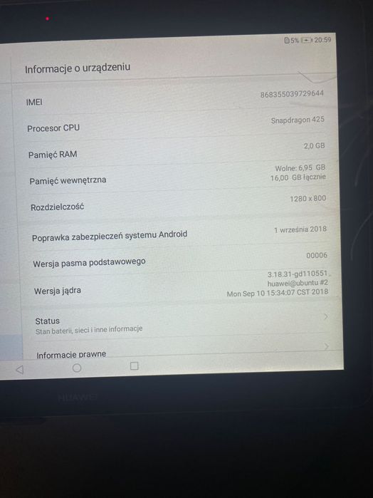 tablet huawei mediapad t3 10