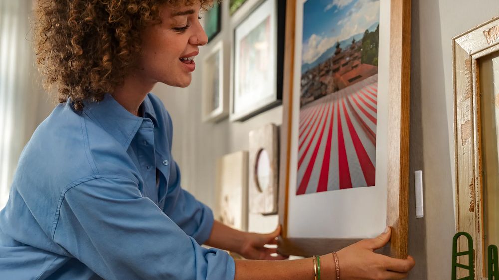 TESA Rzepy Samoprzylepne POWERSTRIPS CLICK biały rozmiar L 8,5 cm x 2