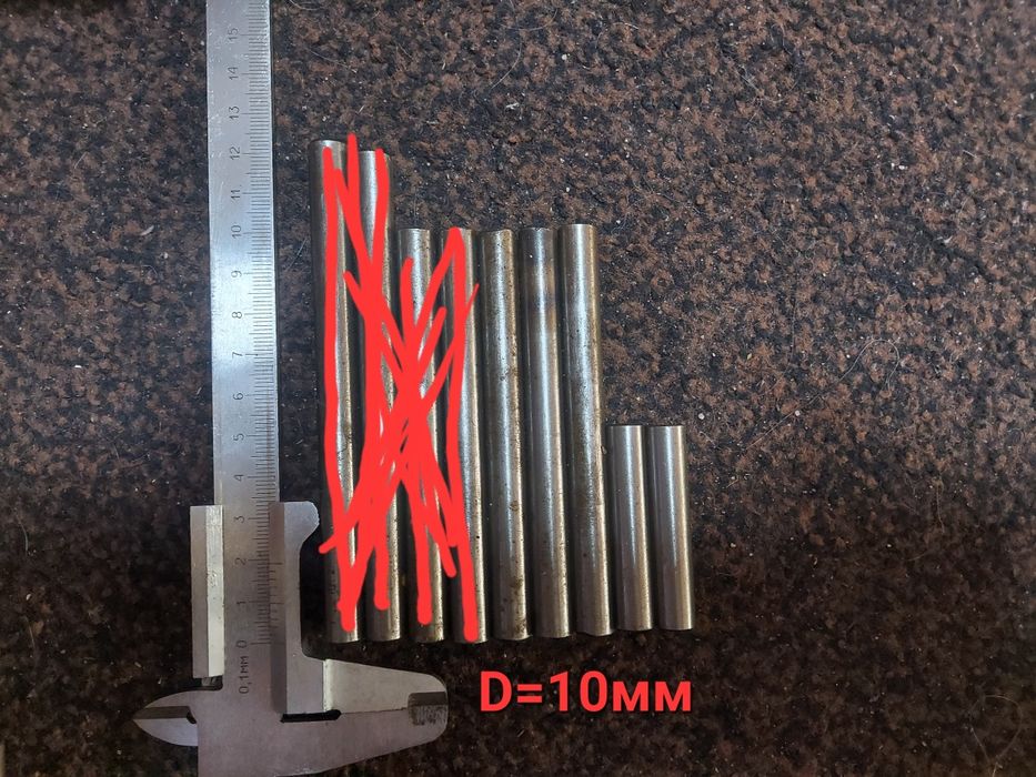 Штифты цилиндрические закаленные