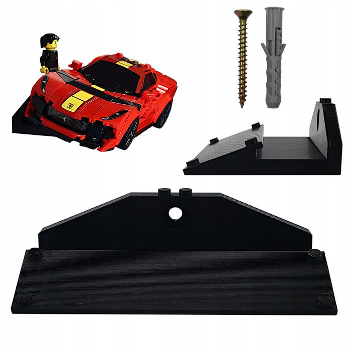 Uchwyt Mocowanie Ścienne Na Zestaw Lego Speed Champions Ferrari 76914