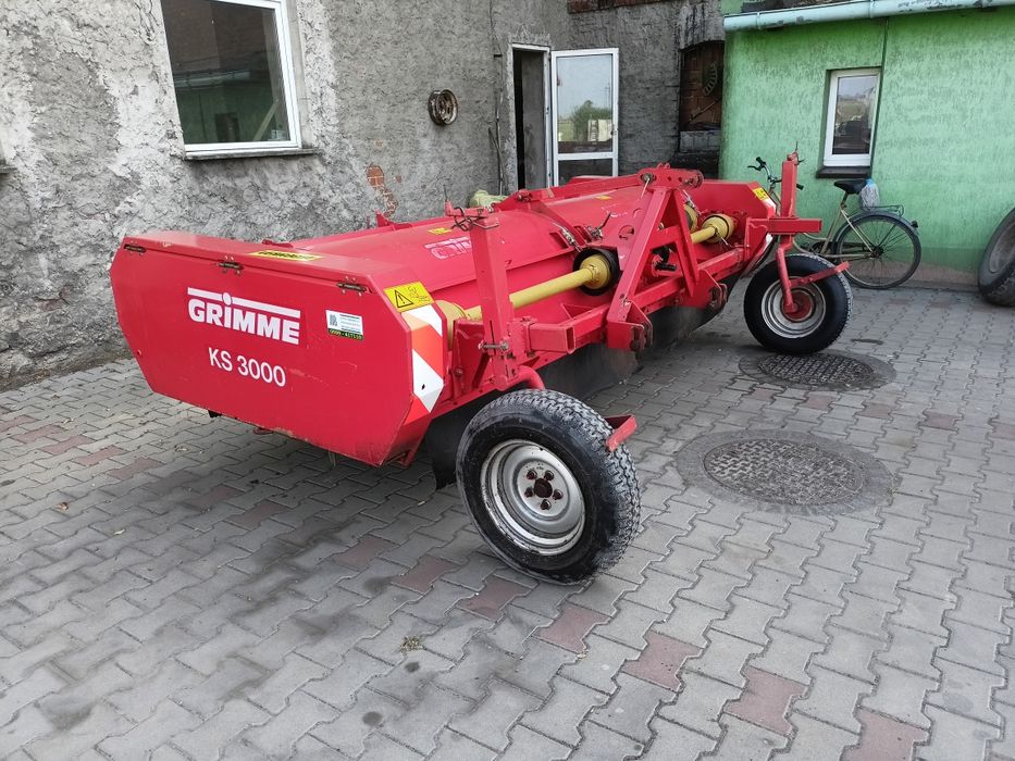 Łeciarka baseiler grimme 4sztuki na placu