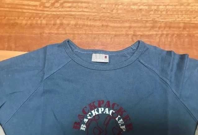 Sweat azul e bege da Salsa