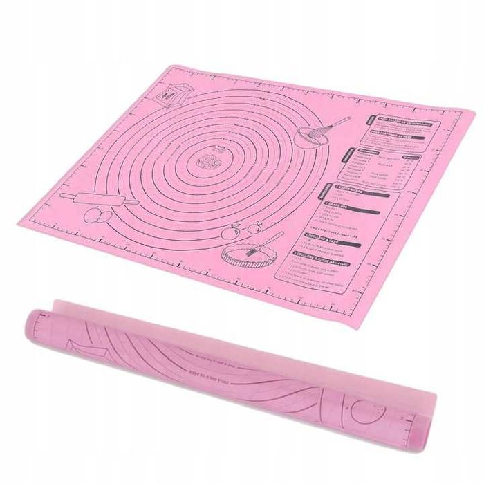 Stolnica silikonowa platynowa 50x40cm kuchenna