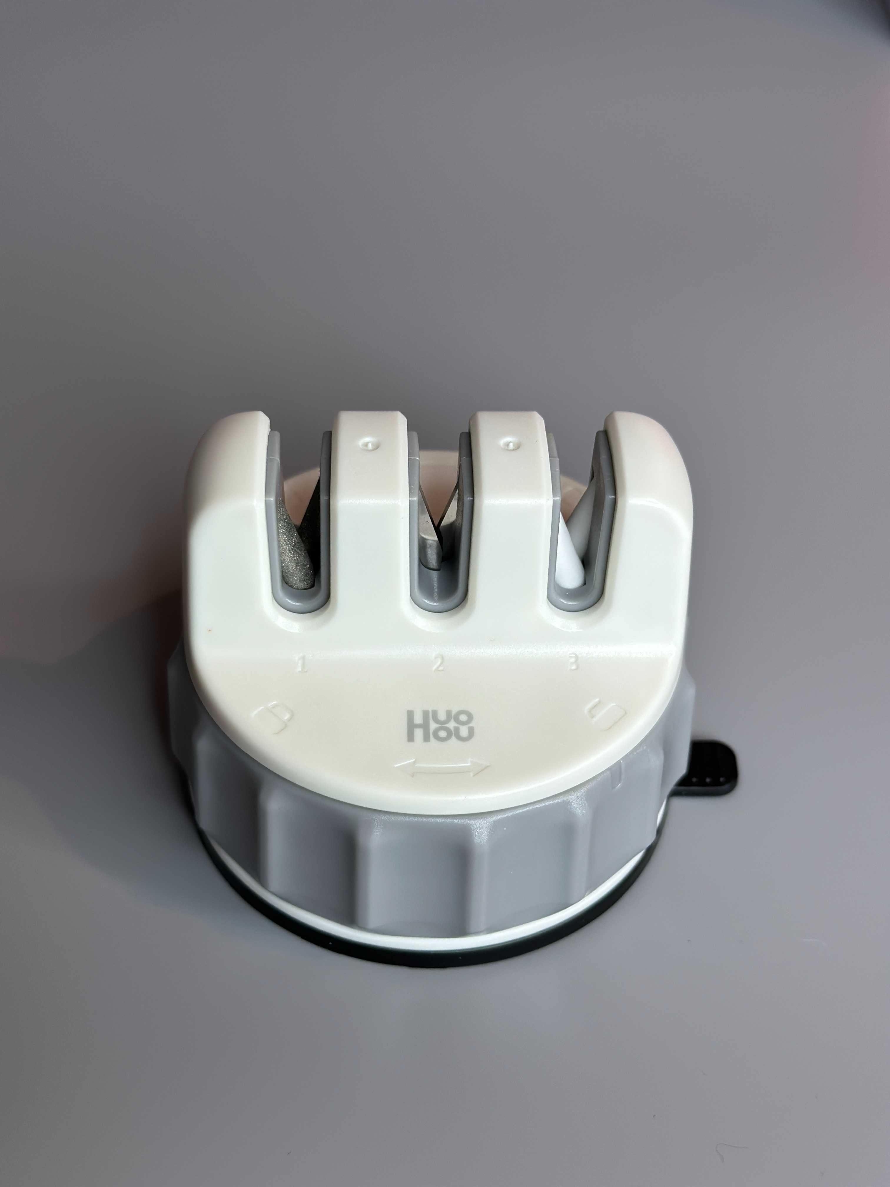 Точилка для ножів Xiaomi Huohou Mini Sharpener, три шліфувальних кола ...