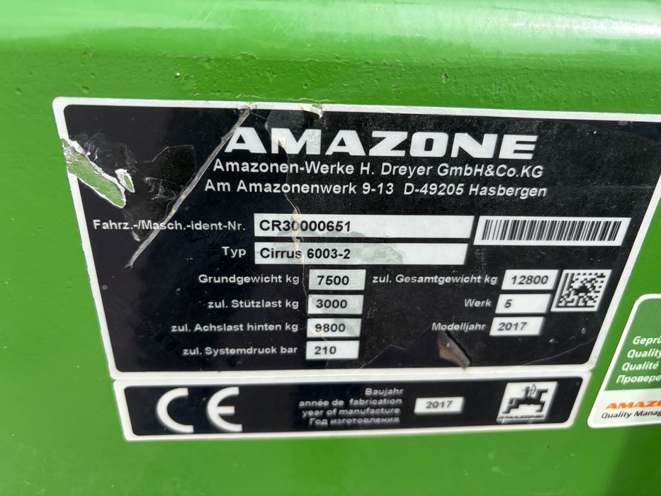Amazone cirrus 6003-2