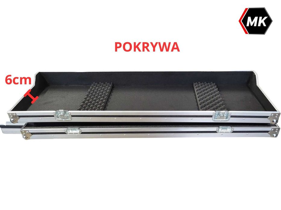 153x43x16 Prodjuser case na keyboard wbudowane koła JAK NOWY  z FV