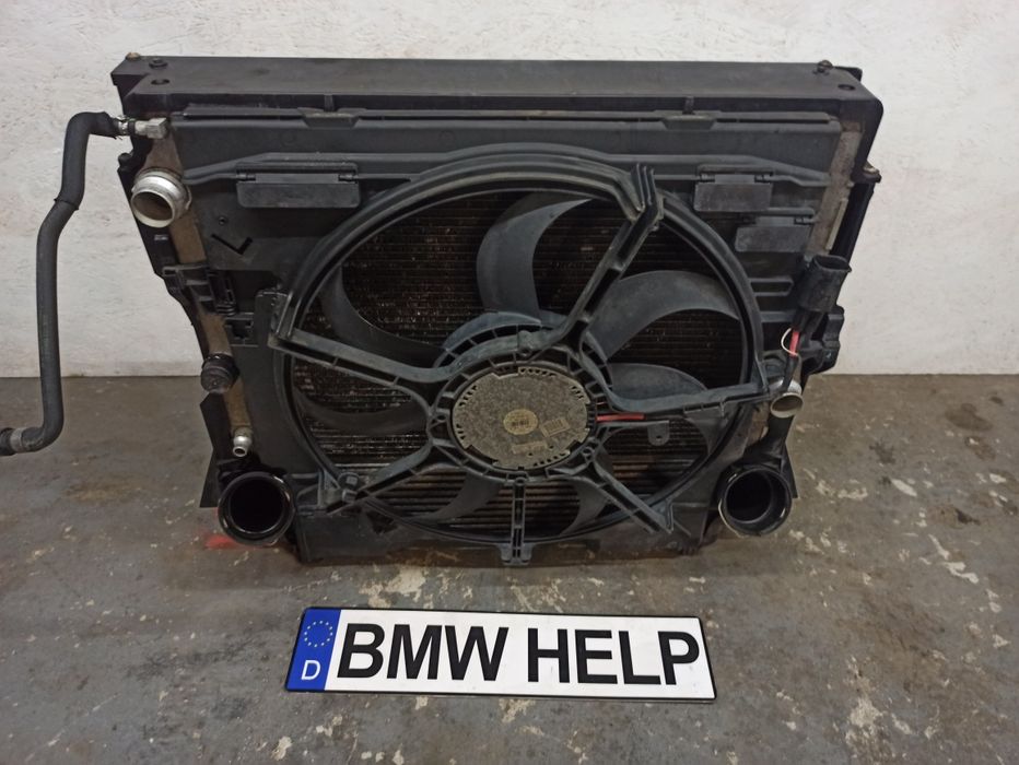 Радиатор Кассета Вентилятор Диффузор БМВ Е70 Е71 М57 Разборка BMW HELP