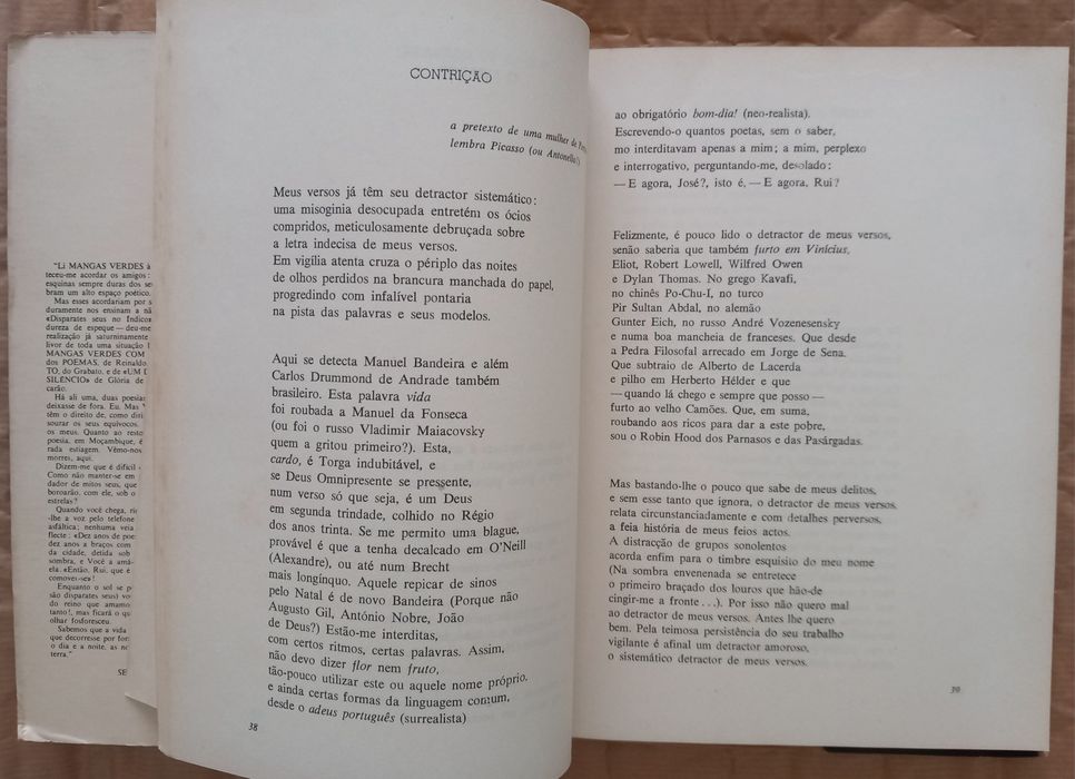 Rui Knopfli- Mangas Verdes com Sal [poesia]