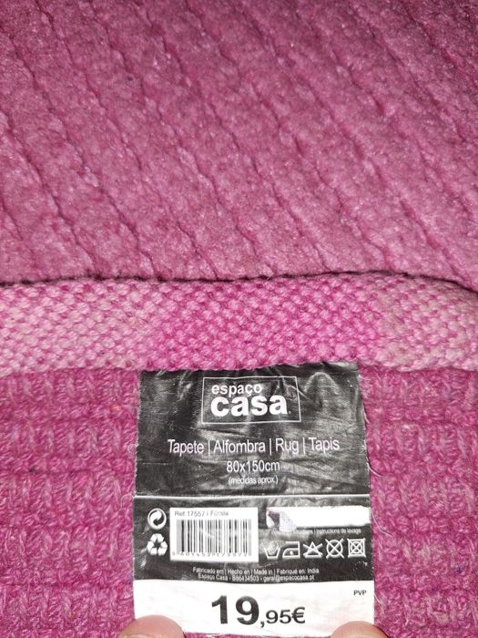 50% ::: 2 Tapetes Rosa :: Marca Espaço Casa