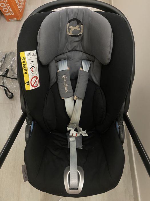 Carrinho cybex balios M com babycook e base isofix