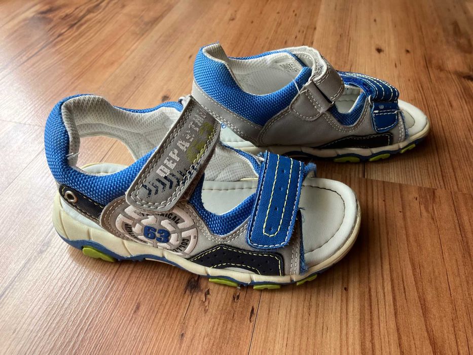 Sandałki dziecięce chłopięce Bobbi-Shoes, rozm. 28