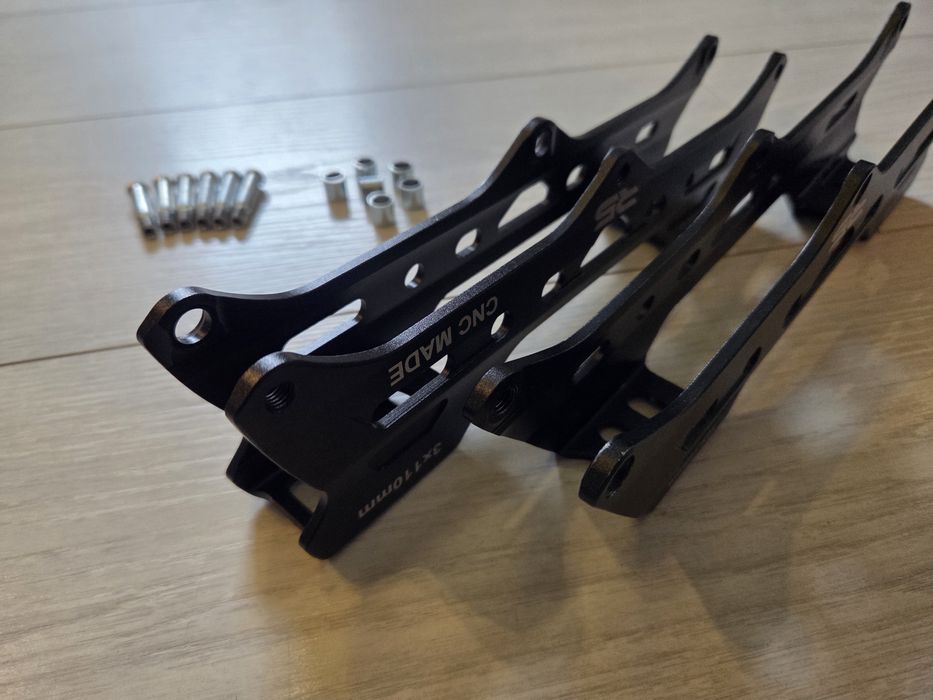 Płozy szyny do rolek 3x110mm