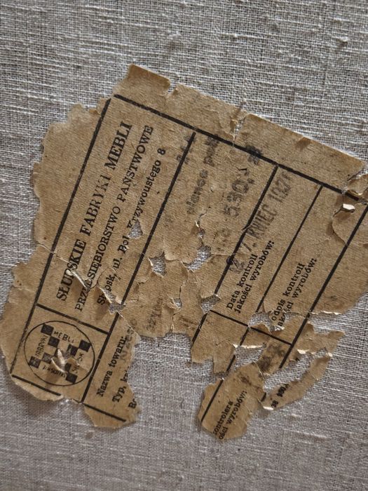 Krzesła PRL patyczaki