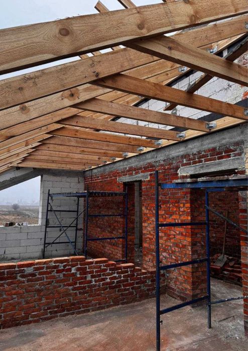 Будівництво будинків під ключ  Фундамент  Оздоблювальні роботи