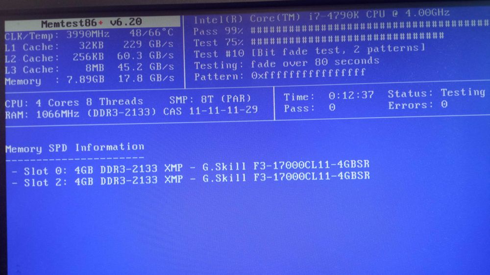 Оперативная память G-SKILL Sniper 4GB-4GB/2133Mhz/DDR3