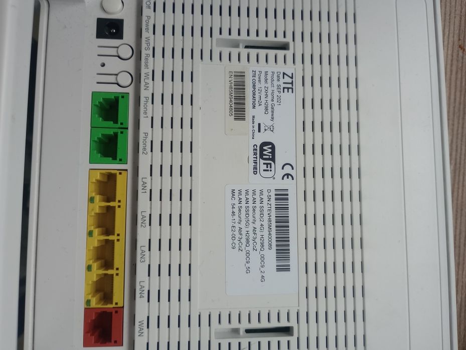 Router zte h298q